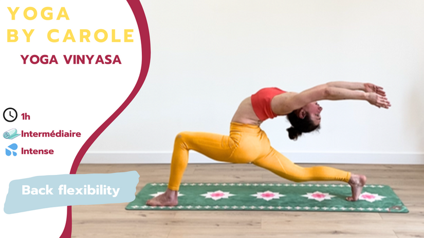 Back Flexibility : vinyasa pour améliorer la souplesse du dos